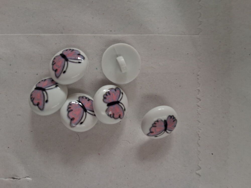 Butterfly Buttons 15mm (each)