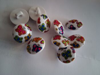 Butterfly Buttons 15mm (each)