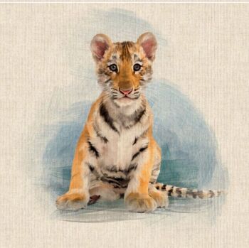 Tiger Linen Look Panel (each)