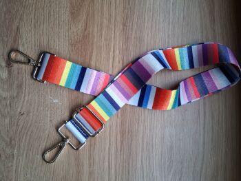 Extendable Bag Handle (up to 150cm) Multi Stripes