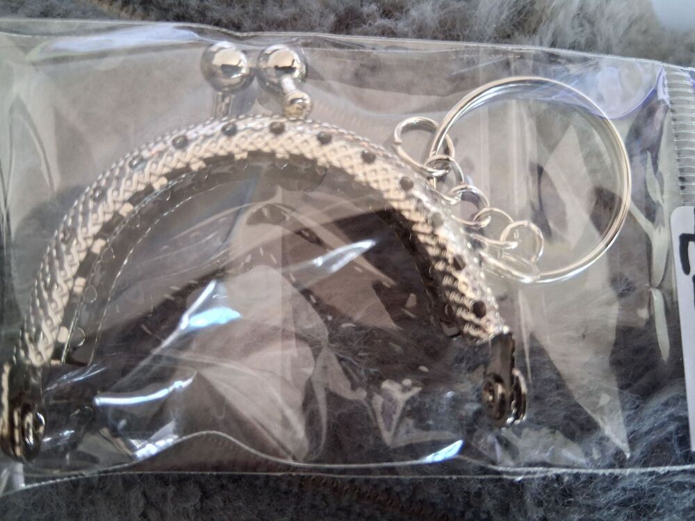 Purse Clip Keyring 4cm