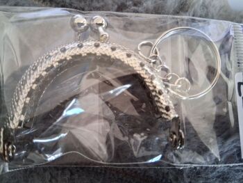 Purse Clip Keyring 4cm