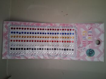 Stick on Gems - Mixed Colours NOW HALF PRICE