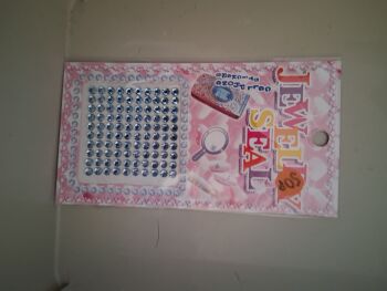 Stick on Gems -Pale Blue (small)  NOW HALF PRICE