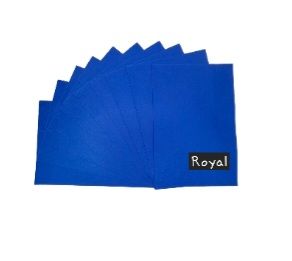 Acrylic Felt - A4 size - Royal Blue (each)