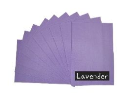 Acrylic Felt - A4 size - Lavender (each)