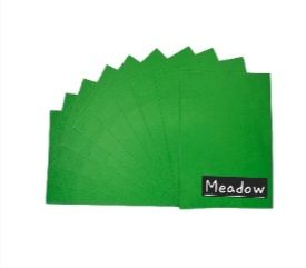 Acrylic Felt - A4 size - Meadow Green (each)