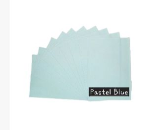 Acrylic Felt - A4 size - Pastel Blue (each)