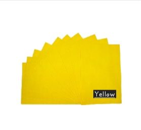 Acrylic Felt - A4 size - Yellow (each)