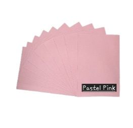 Acrylic Felt - A4 size - Pastel Pink (each)