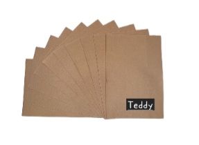 Acrylic Felt - A4 size - Teddy (each)