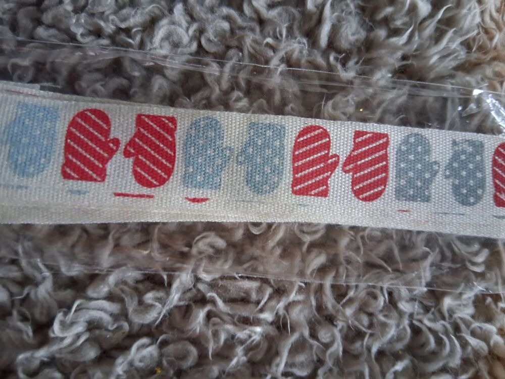Ribbon - Gloves/Mitts - 2 metres