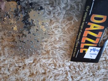 Snowflake Sequins - Silver - Pack of 30(approx)