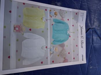 James C Brett Knitting Pattern JB444- Jumper / Slipover 14-22""