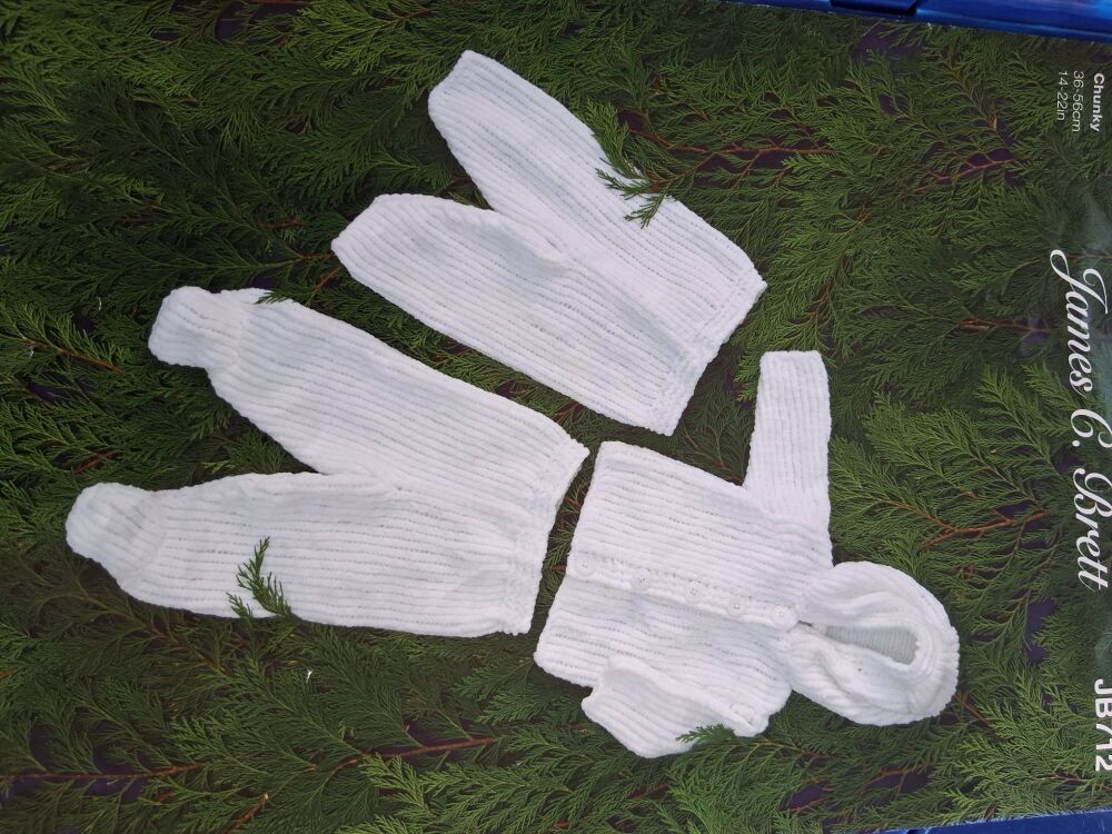 James C Brett Knitting Pattern JB712 - Chunky Jacket/Trousers/Leggings14-22