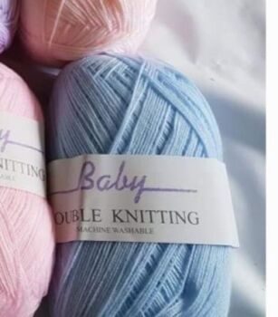 James C Brett Baby DK 400g - Blue