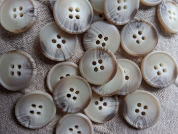 Cream/ Aran Style Buttons 20mm (each)