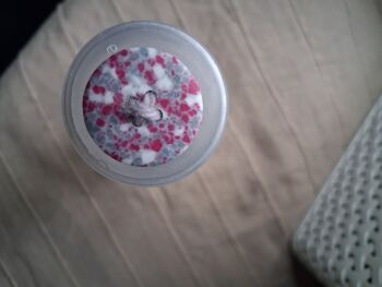 Recycled Plastic Buttons - Pink 20mm (each)