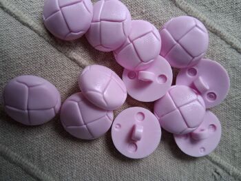 Pink Buttons (football) 20mm (each)