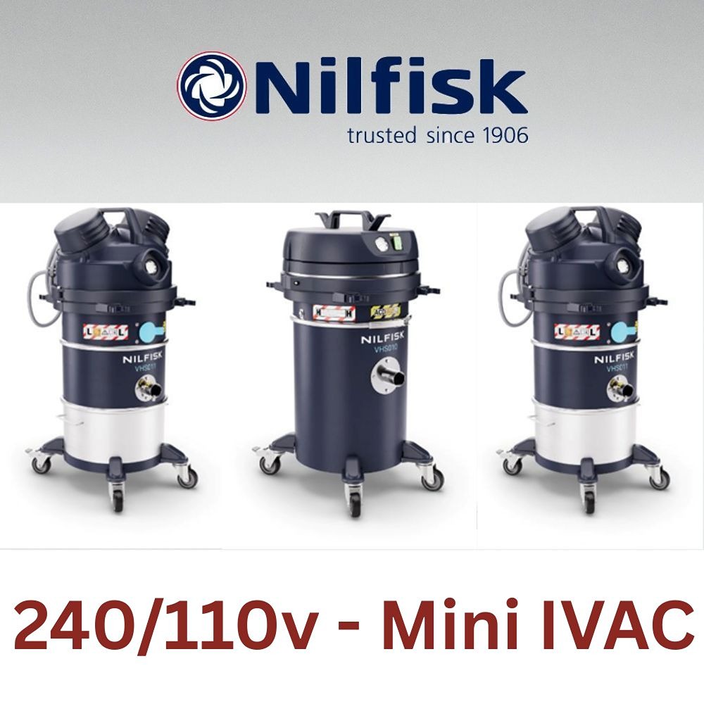 Nilfisk Single Phase Mini IVAC Industrial Vacuums