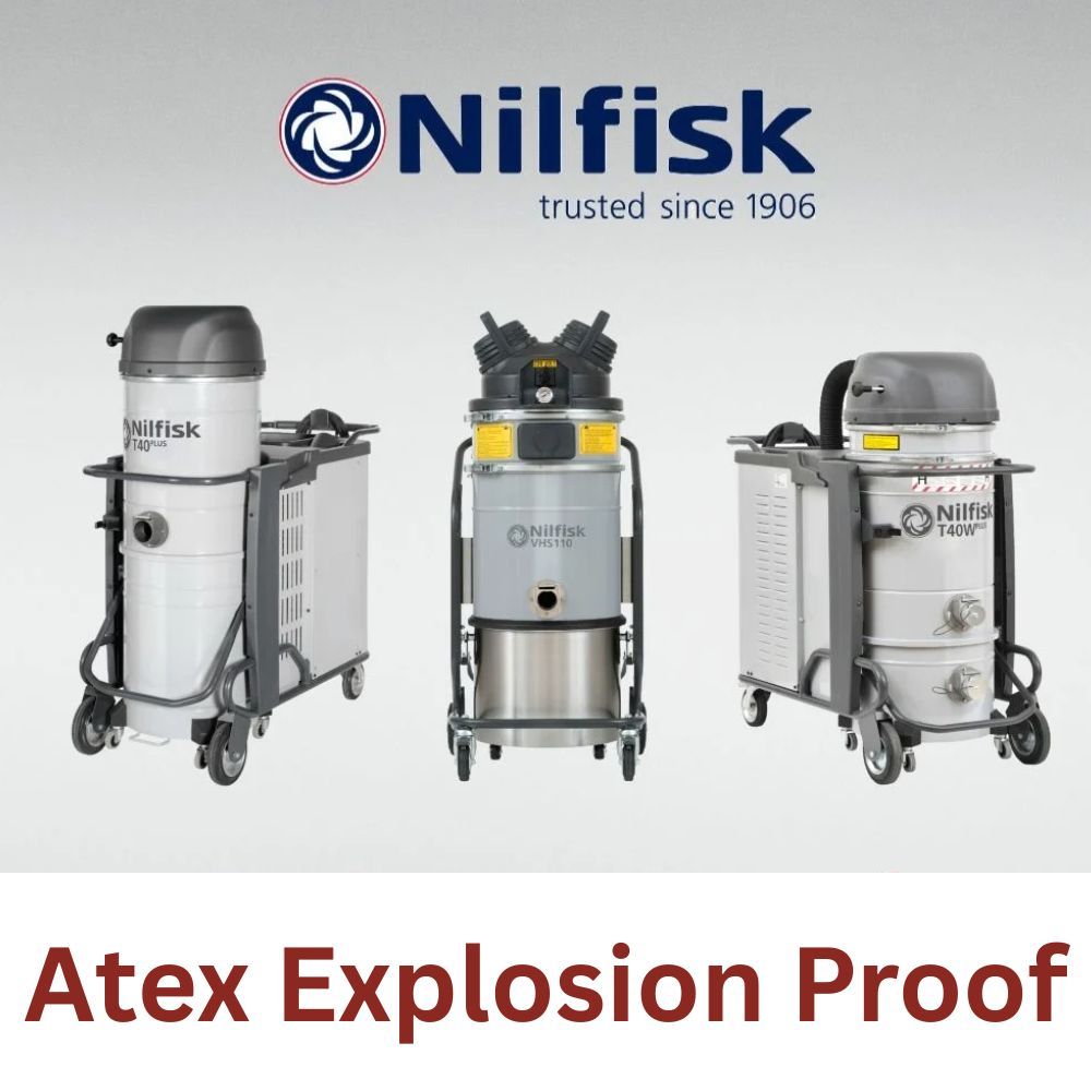 Nilfisk Explosion Proof Industrial Vacuum Cleaners