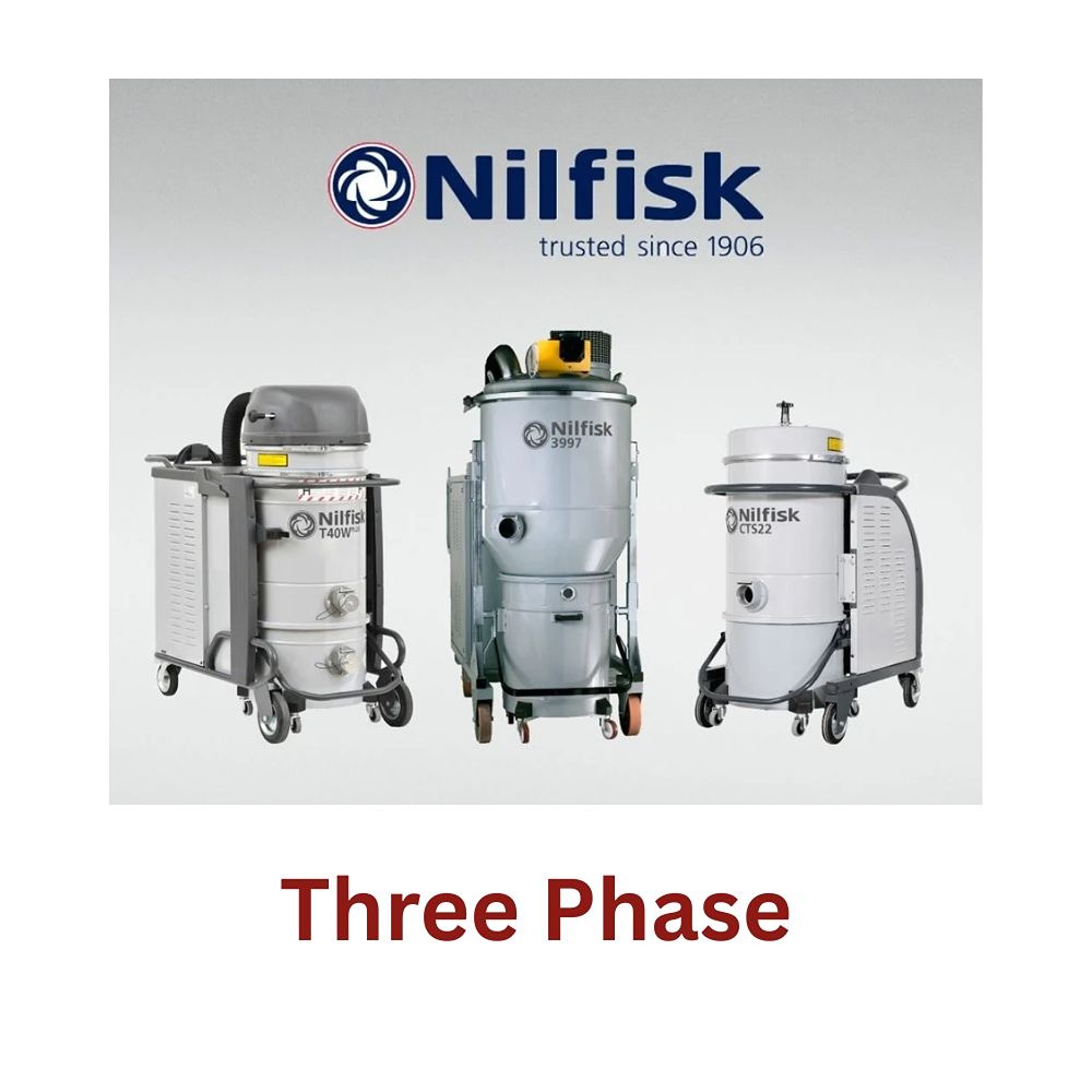 Nilfisk Three Phase Industrial Vacuum