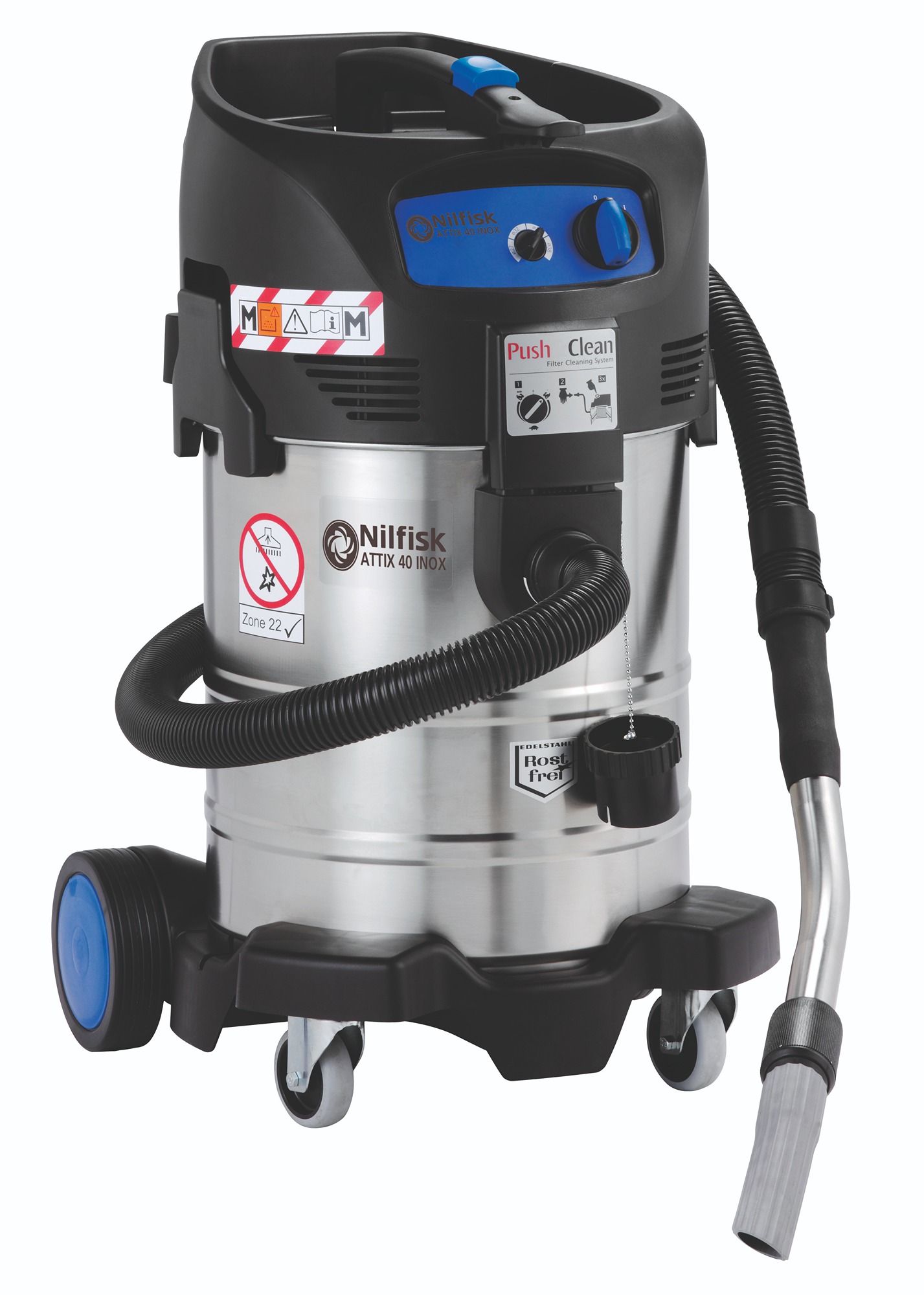 Nilfisk ATTIX 40-0M PC TYPE22- 240v Industrial Vacuum Cleaner