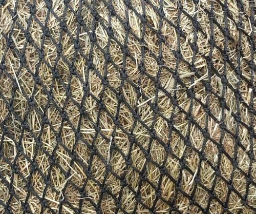 SLOW FEEDER 3.5FT horse green holds 12kg of hay 20mm mesh measured knot to