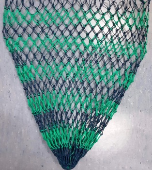 Cob  stripe  small mesh nets oversized