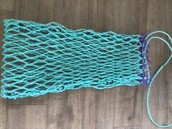1.5ft mini net  extra strong hay bag made with doubled super soft twine