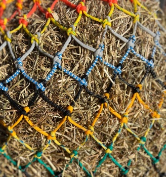 Cob  stripe  large  mesh nets 6kg