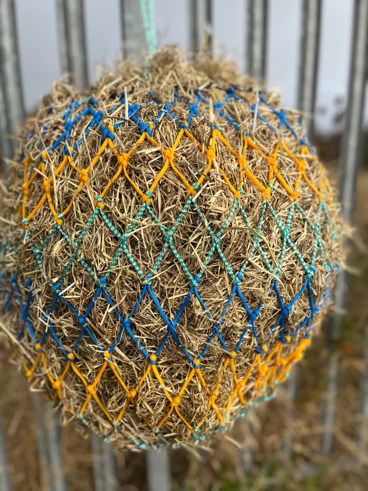 Cob  stripe  large  mesh nets 6kg