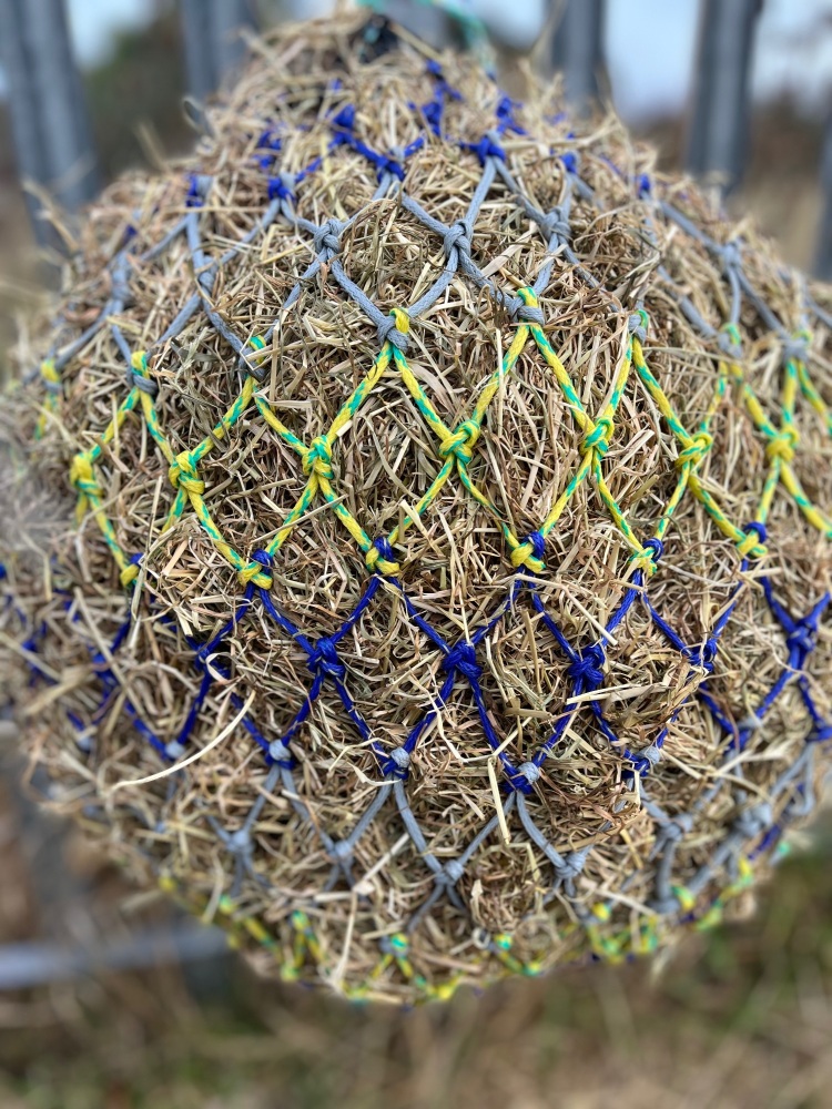 Cob  stripe  large  mesh nets 6kg