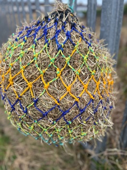 Cob  stripe  large  mesh nets 6kg