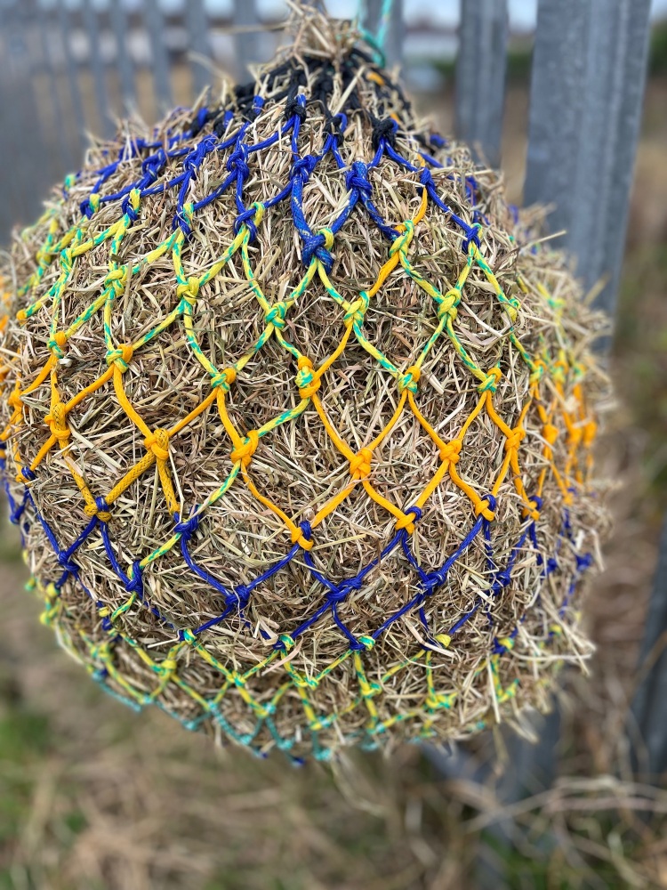 Cob  stripe  large  mesh nets 6kg