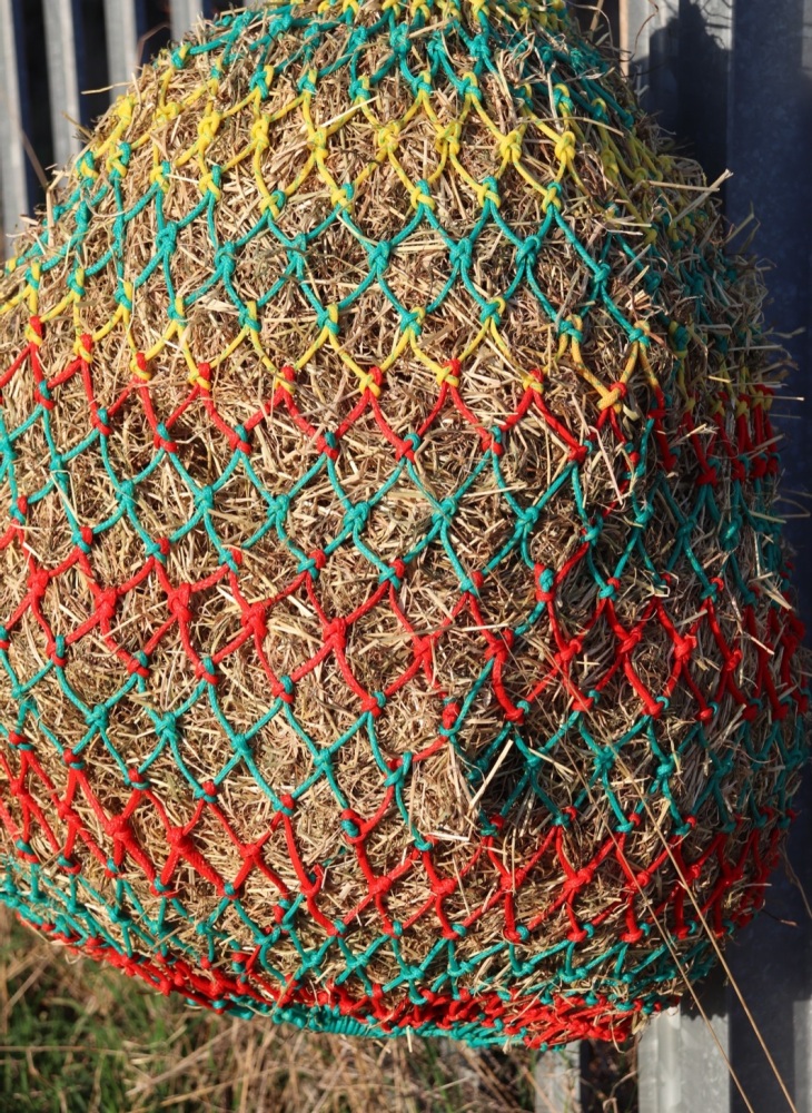 Horse size stripe  small  mesh nets
