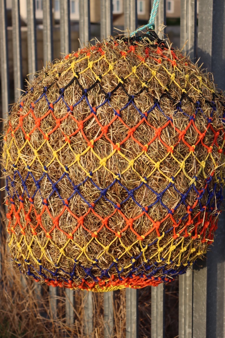Horse size stripe  small  mesh nets