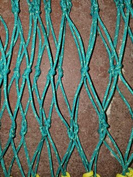 Round bale net