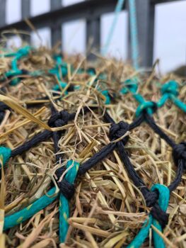Horse size stripe  ultra strong small  mesh nets