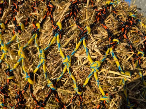 Cob  stripe  large mesh nets 6kg