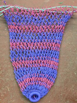 Horse size stripe  small  mesh nets