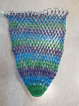 Horse size stripe  small  mesh nets