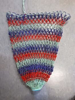 Horse size stripe  small  mesh nets