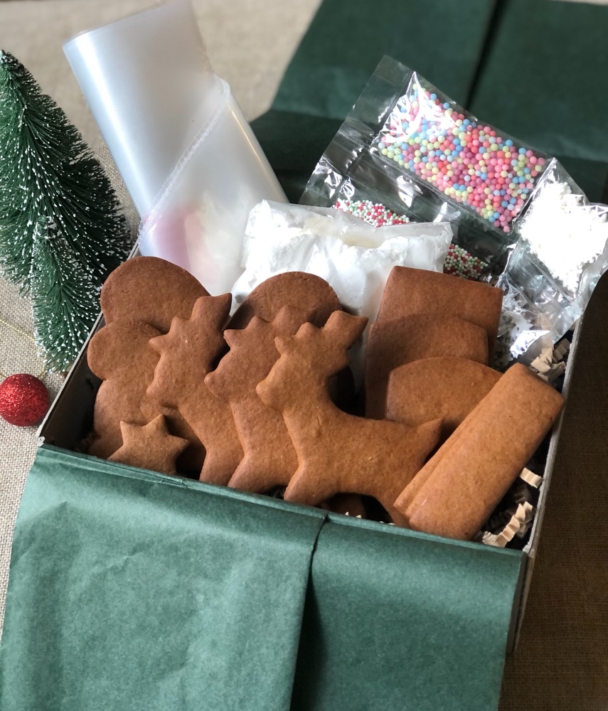 Gingerbread sleigh kit
