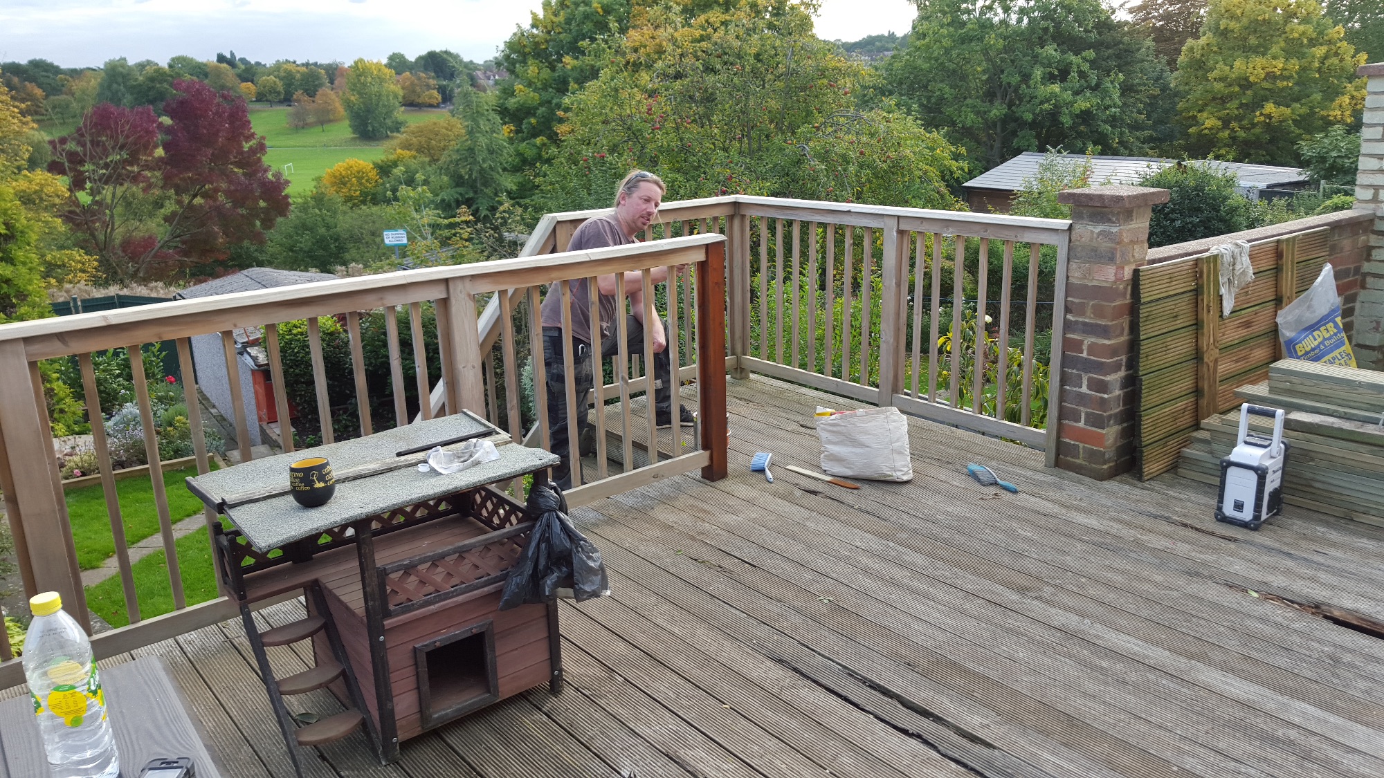 old decking