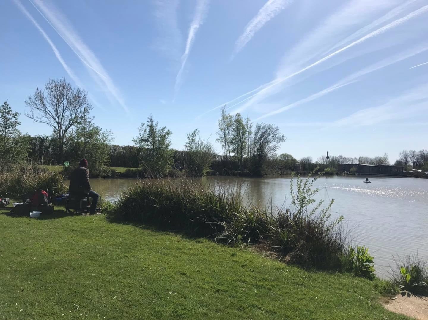 Archie lake and plane trails