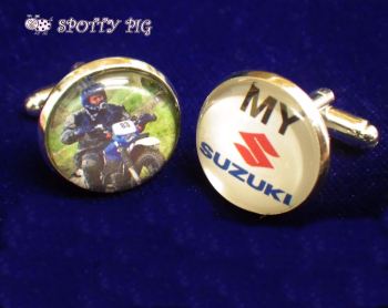 Personalised Photo Cufflinks (favourite car, bike, place, etc)