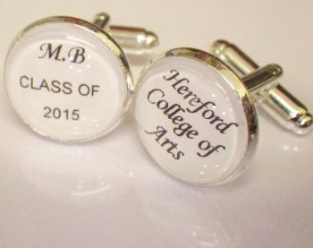 Cufflinks - Gift for Graduation, Prom or School Leaver