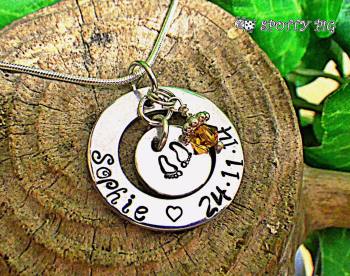Baby Feet Necklace