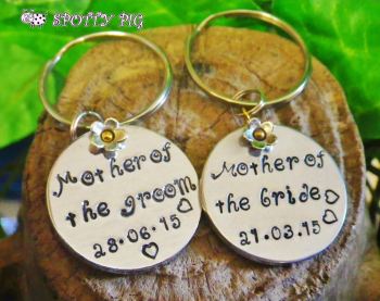 Mother of Bride/Groom Keyrings